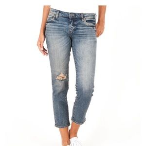 Kut from the Kloth, ankle straight jean, jeans, 0